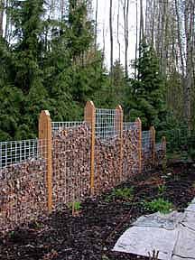 Compost Fence